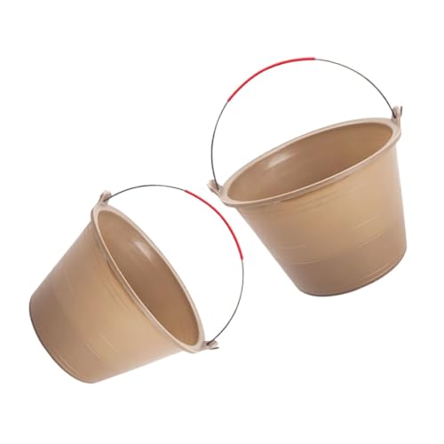 DIYEAH 2 Pezzi Secchi per Resistenti Secchi per Miscelazione e Costruzione per Uso