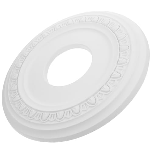 Base de PU resistente para lámpara colgante con placa decorativa de techo de 30 cm 2