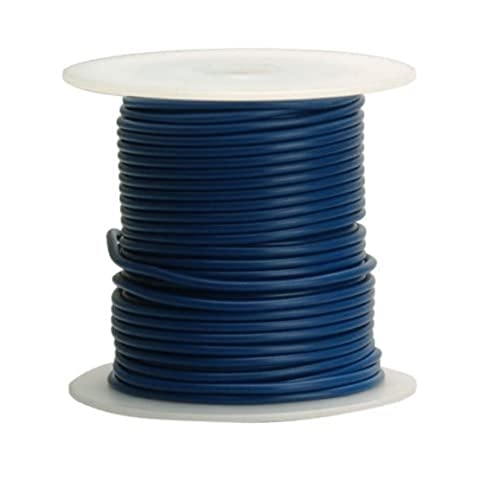 Woods Coleman Cable 16-100-12 Primary Wire, 16-Gauge 100-Feet Bulk Spool, Blue