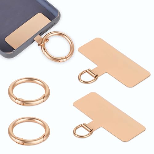 Project-cb Toppa Per Cordino Cellulare 1, Anello A Molla 1, Toppa In Cellulare 1 Anello A Molla 1 Toppa In Metallo Toppa