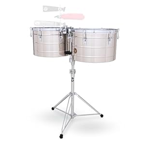 LP Tito Puente Thunder Timbales 15'/16' Edelstahl