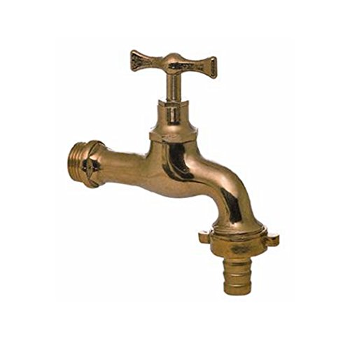 Idro Bric SMK-K0860 B Rubinetto portagomma da 1/2, Ottone