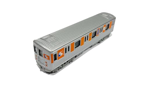 Modelo a escala 7" Septa Metro Subway color gris miniatura 3