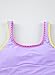 blibean Tween Girl Swimsuits Little Kids Girls Summer Swim Bathing Suits Teen Fashion Two Piece Bikini Boho Hawaii Beach Sets Traje Baño Niñas Size 12-13 Year Old Purple