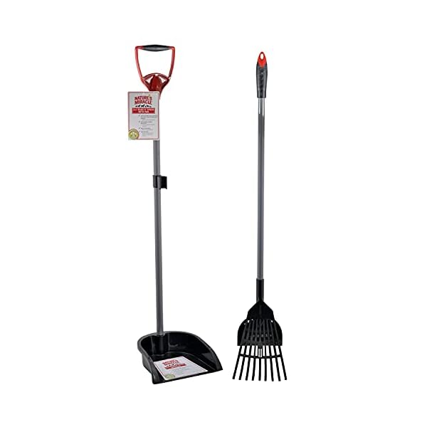 Nature’s Miracle 2-in-1 Rake n’ Spade Pet Waste Pick Up Scoop with Pan Nature’s Miracle 2-in-1 Rake n’ Spade Pet Waste Pick Up Scoop with Pan