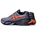 ASICS Men's Gel-Resolution X Tennis Shoes, 12, Greyish Purple/NOVA Orange