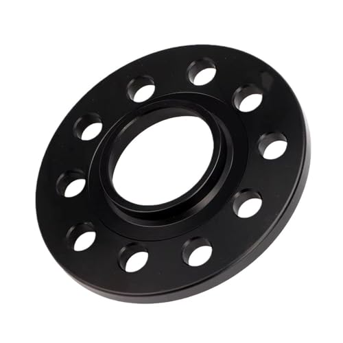 Adaptateur d'entretoise de roue 5x112 CB 66.5mm élargisseur de voie en aluminium noir