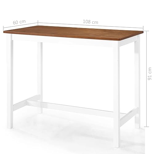 Mesa de comedor extensible y taburetes de madera para cenas en cocinas y salones 8