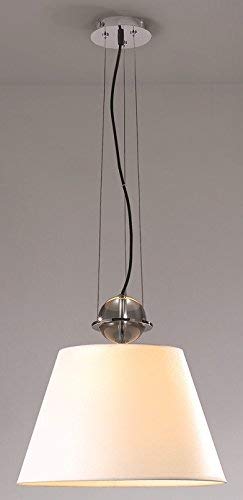 Deckenlampe Deckenleuchte Salamanka E27 60W mit Stoffschirm Ø 30 cm