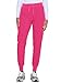 COZYFIT Womens Scrub Pants - Soft Stretch Yoga Style with 5 Pockets, Slim Fit Jogger Scrubs Pants for Women Hot Pink