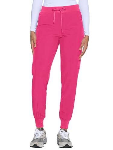 Image of COZYFIT Womens Scrub Pants - Soft Stretch Yoga Style with 5 Pockets, Slim Fit Jogger Scrubs Pants for Women