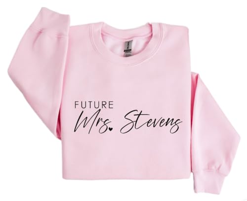 Future Mrs sweatshirt, Custom Mrs sweatshirt, Personalized Future Mrs sweatshirt Fiance sweatshirt Engagement Gift sweatshirt Bride Gift sweatshirt Bride to be sweatshirt