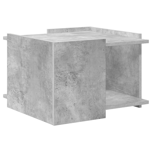 Table basse gris béton robuste finis les salons encombrés - 8