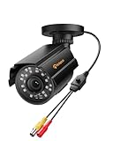 Anlapus 1080P Hybrid 4 in 1 Security Camera, HD TVI/CVI/AHD/CVBS Indoor Outdoor CCTV Bullet Cam, Metal Housing, IP66 Weatherproof, 80ft Night Vision, for 960H,720P,1080P,5MP,4K Analog Surveillance DVR