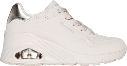 Skechers 177520OFWT Women's Trainers, Bone, 7.5 US4