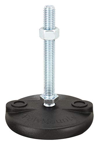 Level Mount, Swivel Stud, 3/4-10, 4in Base
