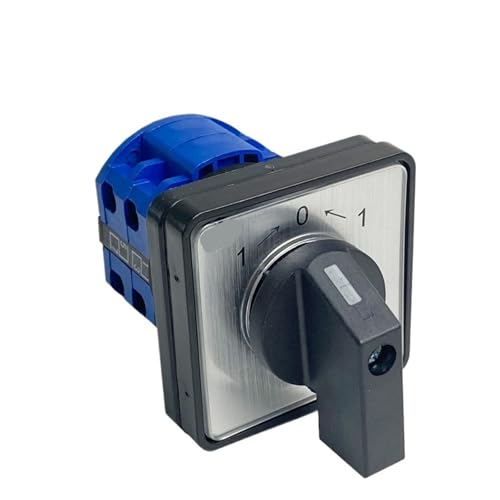 Interruptor de leva LW39B-16B202/2 momentáneo de 3 posiciones y 8 terminales