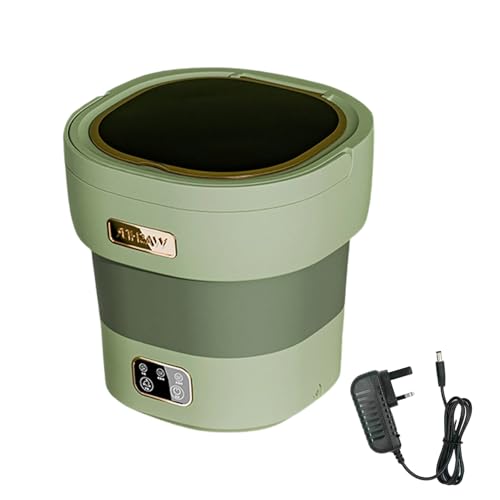 1. 12L Portable Washing Machine with Dry, Quiet for Underwear/Socks, Compact Travel Design Integrated Washing Machine and Dryer