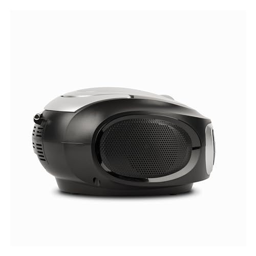 Trevi CMP 510 DAB Stereo Portatile con Radio Digitale DAB e FM RDS, Lettore CD, USB, AUX-IN, Display ad Alta Leggibilità, Antenna Telescopica Orientabile, Nero - Immagine 2