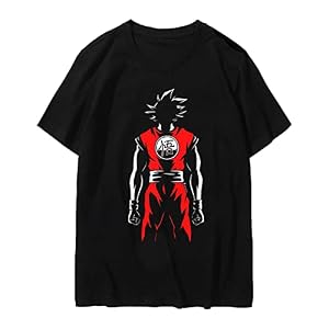 XSLGOGO Dragon Ball t-shirt Unisex Korte Mouwen Casual Sweatshirt Tops Goku Anime Cosplay