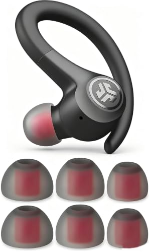 Geiomoo Silicone Eartips for JLab Go Sport+ Ear Tips, Eartips