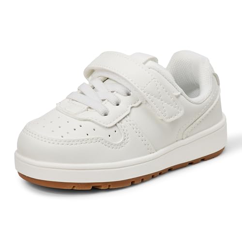 Amazon Essentials Unisex Kids' Low Top Hook & Loop Court...
