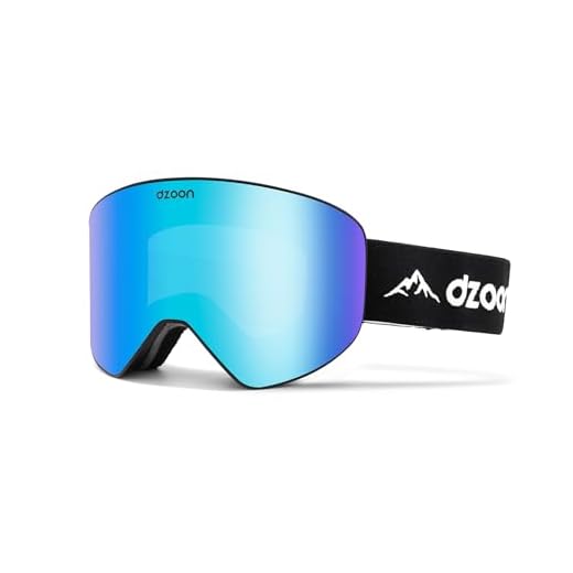 Dzoon - SlopeX Gafas de esquí y snowboard color azul Hombre y Mujer