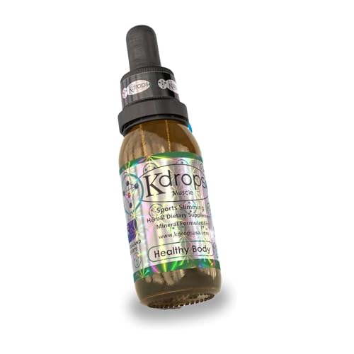 Kdrops Muscle | Herbal Drops for General Wellness | Natural Formula for Energy & Focus Support Drops | Pack of 3 | KDROPS (Pack of 1 Muscle)
