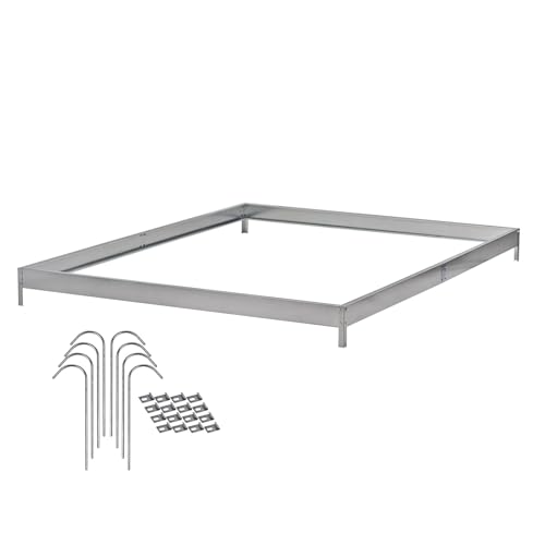 DEMA Gewächshaus Frühbeet Treibhaus Pflanzhaus Fundament Sockel Basic 6 252x190 cm für Art. 47077