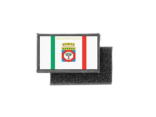 Patch ecusson stampa bandiera bandiera Italia puglia IT