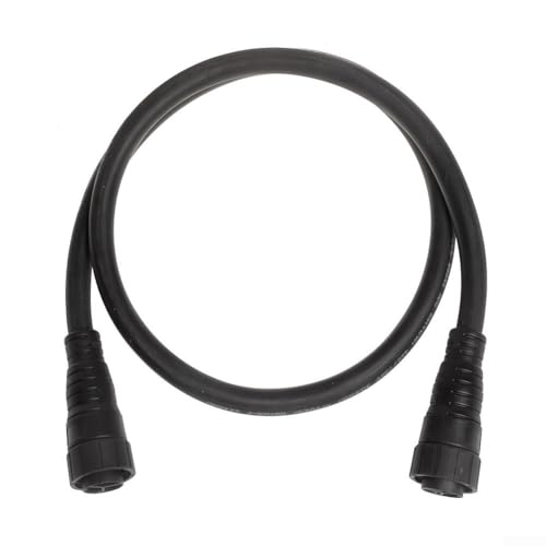 Drhomeam 2M M25 AC Cable, 2M M25 AC Cable for Waterproof Grid Tie Inverter, 600W1400W 450 Or 750V, 3Pin M25 Male Connection Extension Rubber Wire