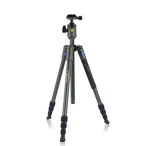 Vanguard VEO 2 204AB Blue Aluminum Travel Tripod with VEO 2 BH-45 Ball