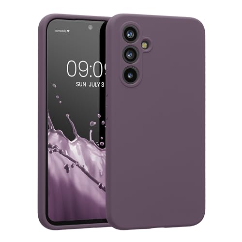 kwmobile Hülle kompatibel mit Samsung Galaxy A54 5G Hülle - A54 Case gummiert - Silikon Handyhülle - Schutzhülle Helle I...