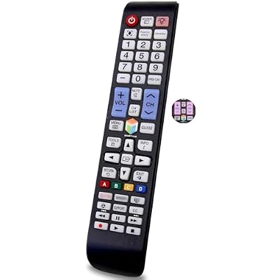 MYHGRC-Replacement Samsung Backlit TV Remote Control for All Samsung LED Smart TVs with Netflix, Prim Video, Smart Hub Button