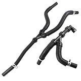 HVAC Heater Hose Assembly Compatible with Chrysler Town & Country 2011-2016 Dodge Grand Caravan 2011-2019 Engine Inlet & Outer Heater Hose Replaces 5058729AH 626-315HP