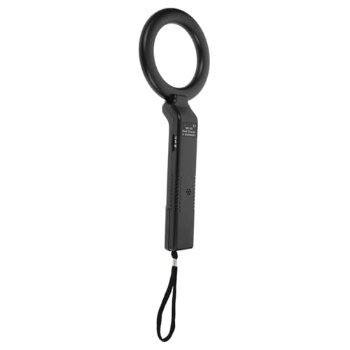 iplusmile 金属探知機 プロ仕様 感以下対応 無指向性検出 屋外施設やホテル検査に適した携帯型金属スキャナー 色警告灯付き