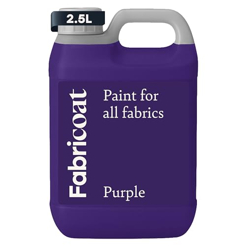 Image of Fabricoat Fabric Paint & Upholstery Dye, Purple, Flexible Finish