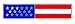 Police Officer Firefighter USA US American Flag Unifom Medal Pin Bar Silver