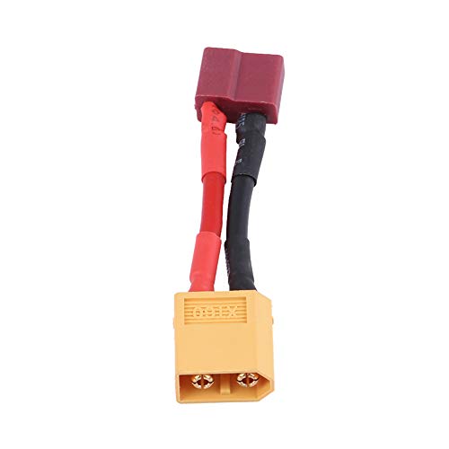 RC Batería Cargador, Adaptador de Conector T Plug Hembra a XT60 Macho, Compacto, Seguro y Durable para Drones, Coches RC y Scooters Eléctricos