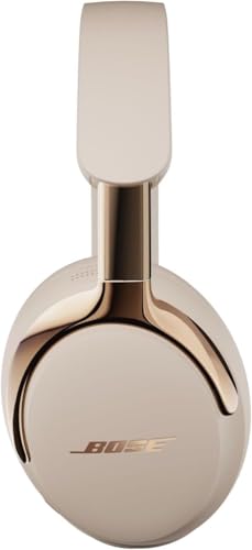 Image of Bose (2nd Gen QuietComfort Ultra Bluetooth Headphones, Wireless Headphones with Spatial Audio, Over Ear Noise Cancelling with Mic, Up to 30 Hours of Play time + 20W Wall Charger (Driftwood Sand)