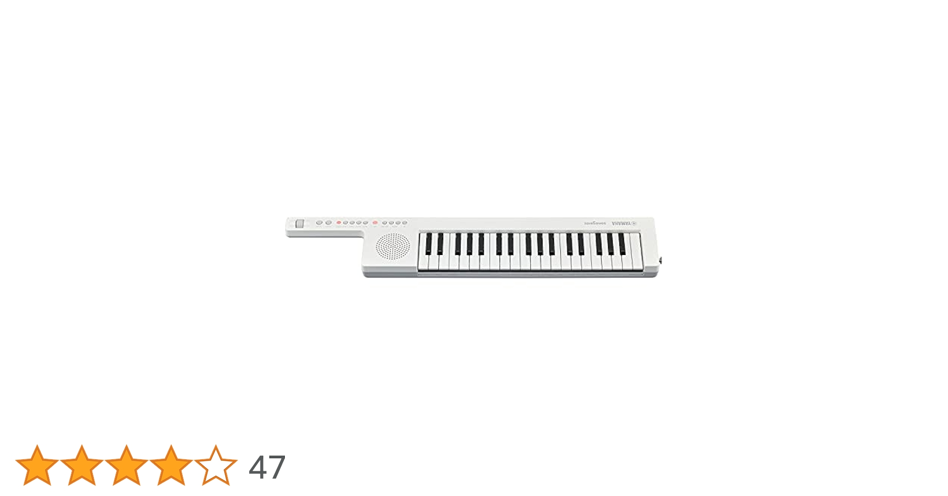 YAMAHA sonogenic SHS-300 ホワイト Yamaha Sonogenic Mini-Keytar - White | Sweetwater