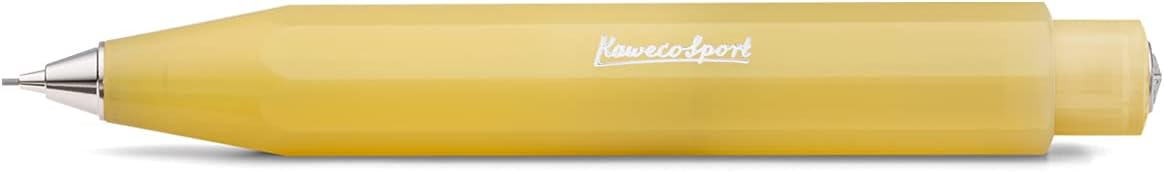 Kaweco FROSTED SPORT Mechanical Pencil Sweet Banana 0.7 mm HB I Exclusive Lead Pencil in Classic Design 10.5 cm I Refillable