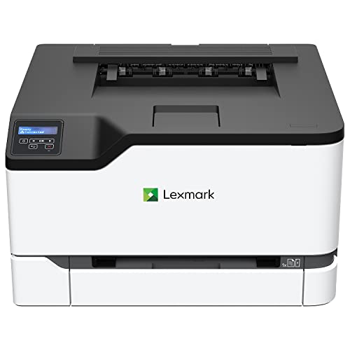 Lexmark C3326dw Color Laser Printer with Ethernet, Mobile-Friendly, Wireless Office Printer with Automatic Two-Sided Printing (3-Series)