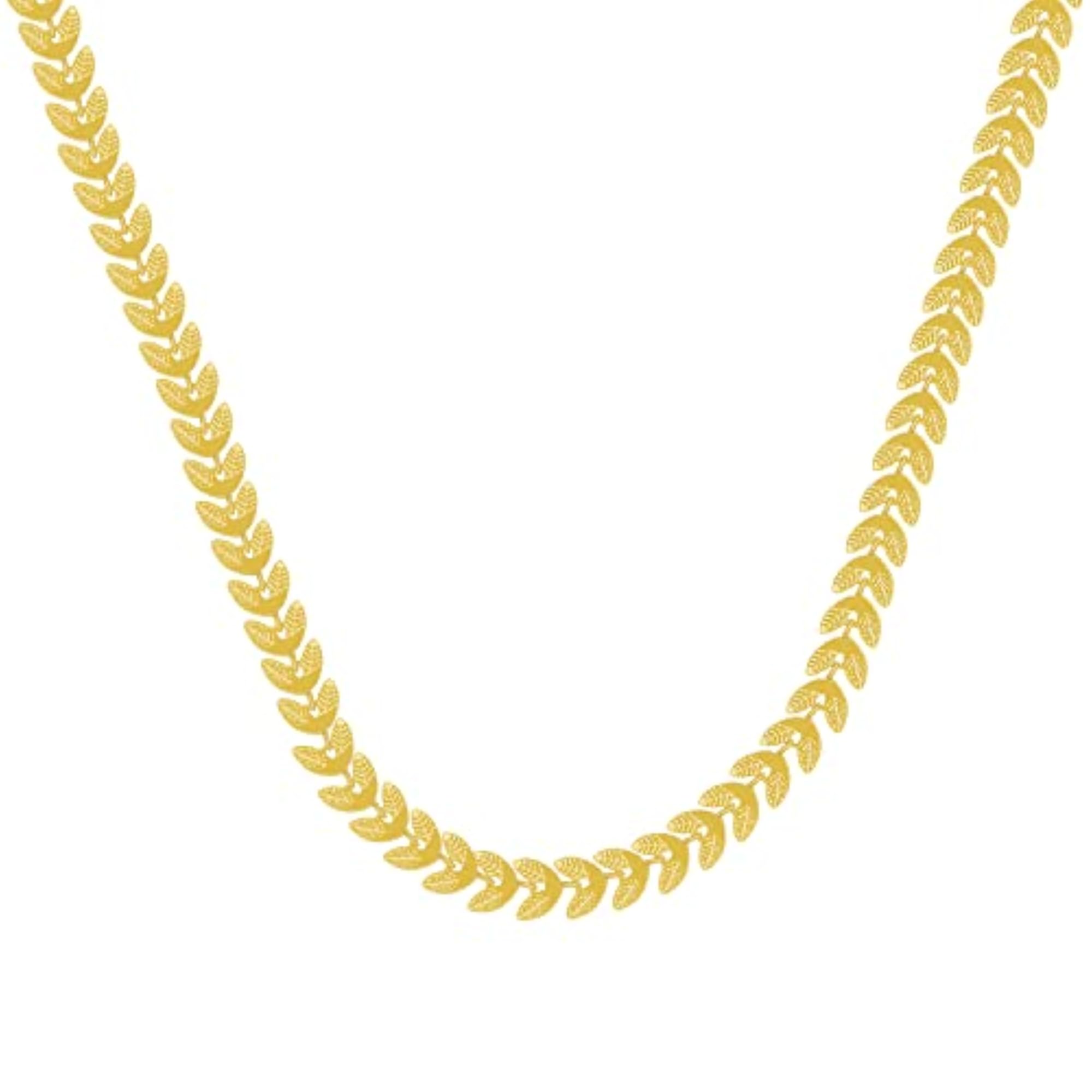 Women's Delicate Stylish Gold Chain Necklace