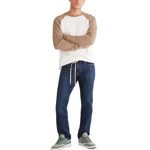 AEROPOSTALE Men's Straight Premium Jean with Coolmax Technology4