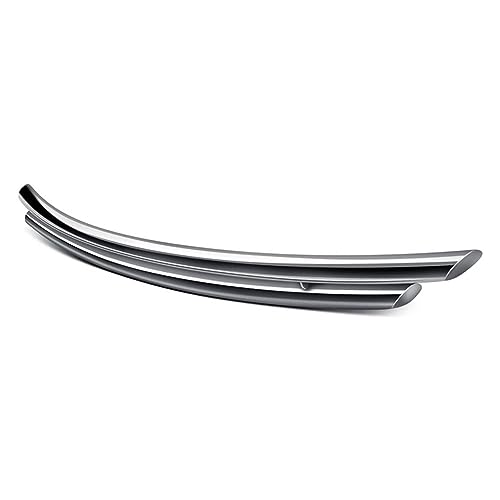 Black Horse Rear Bumper Guard Double Layer Stainless Steel Compatible with 2015-2019 Nissan Murano-8D118503SS-DL