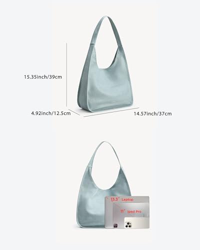 Image of NEWBELLA Hobo Purse, PU Leather Shoulder Bag, Tote Handbag for Work and Travel