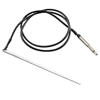 Fits acoustic guitar Piezoelectric ceramic transducer, has shown exceptional mechanical and electrical properties with very stable energy conversion efficiency, good temperature stability and uniform sensitivity Pickup length: 69mm (2-23/32 inch), wi...