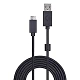 Koffmon G633 USB Charging Cable, 6.5ft Replacement Aux Cord Micro USB Cable Compatible with Logitech G633 G933 G633S G933S G533 Gaming Headset