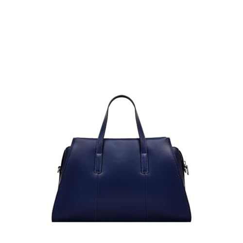 RADLEY London Drapers Road Women's Medium Leather Ziptop Satchel Bag, Evenfall2